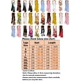 thumbnail image 2 of Bellella Robe Longue Maxi pour Femmes, Robe Débardeur à Col en V, Imprimé Floral, Robe d'Été de Plage, Ample, Sans Manches, Style de Fête, AB 2TG, 2 of 2