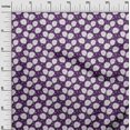 thumbnail image 2 of oneOone Cotton Poplin Purple Fabric Florals Sewing Craft Projects Fabric Prints By Yard 56 Inch Wide, 2 of 4