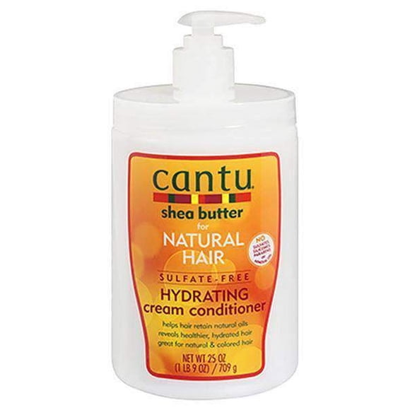 Cantu Beurre de Karité pour Cheveux Naturels Crème Hydratante Revitalisant 25oz