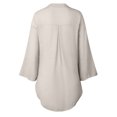 thumbnail image 5 of Birdeem T-Shirt Décontracté Mode Femme Col en V Manches Courtes Ample, 5 of 5