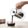 thumbnail image 3 of Cafetière à Piston 650ml - Bouilloire en Verre Borosilicate à Double Paroi, Cafetière Maison avec Filtre, 3 of 6