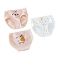 thumbnail image 1 of Girls 3Pc Toddler Kids Cartoon Rainbow Shorts Underwear Clothes, 1 of 3