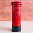 thumbnail image 2 of jifeng 7inch Hauteur Boîte aux Lettres Tirelire, Rouge Métal Rue Boîte Postale Modèle pour les Enfants, 2 of 9
