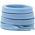 thumbnail image 1 of Solid Flat Shoelaces Hollow Thick Athletic Shoe Laces Strings 2 Pair, 1 of 7