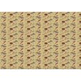 thumbnail image 1 of Ahgly Company Machine Washable Indoor Rectangle Transitional Copper Brown Area Rugs, 2' x 4', 1 of 7