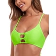 thumbnail image 3 of RELLECIGA Women's Strappy Triangle Bikini Top for Women, 3 of 8