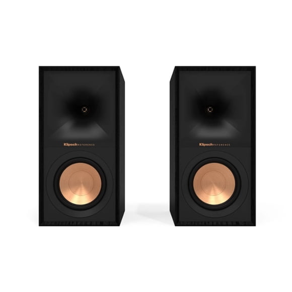 Klipsch R-50M Reference 5.25″ Bookshelf Speaker – Black – Pair - 2023 Model