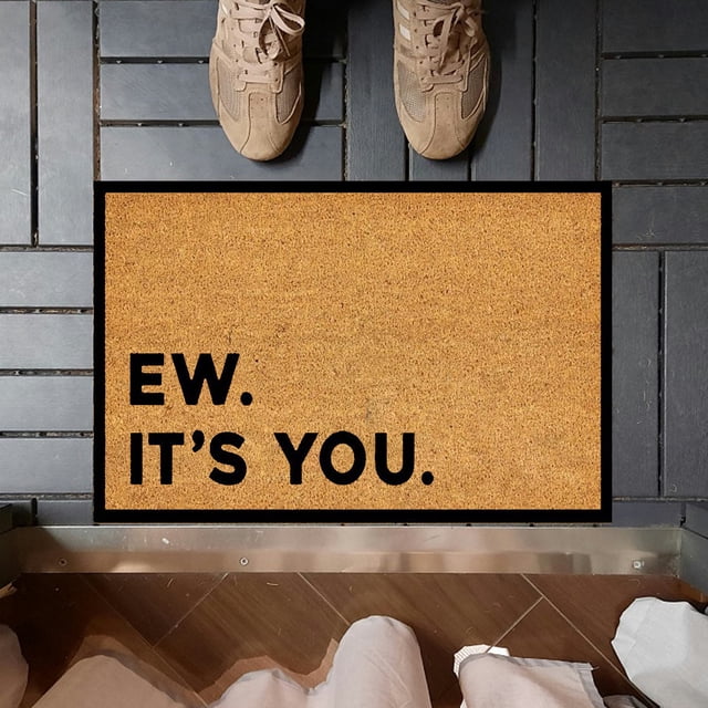 Home Textile Carpet Clearance 1Pcs Decoration Doormat Farmhouse Happy Doormat Doormat Slip Indoor Floor Mat Entrance Rug Holiday Mat Non Slip Visual Doorm 1Pc, Home Textile Carpet