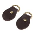 thumbnail image 3 of simhoa 2pcs PU Leather Handle Snap Buckles for Handbag Making Accessories Coffee, 3 of 8