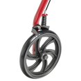thumbnail image 2 of Drive Medical Red Four Wheel Rollator Rolling Walker with Fold Up Removable Back Support, 2 of 9