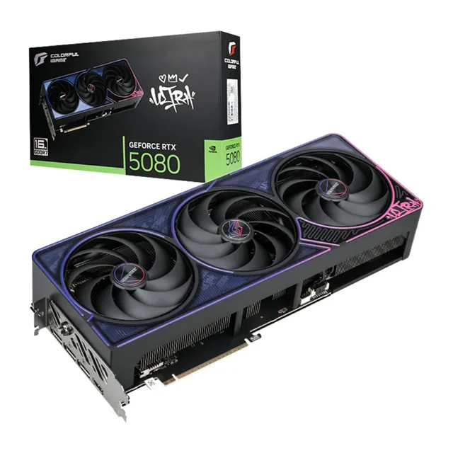 Colorful iGame RTX 5080 Ultra OC 16GB GDDR7 256 Bit PCIe 5.0 x16 Graphics Card