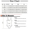 thumbnail image 3 of XMMSWDLA Maillots de Bain Bikini pour Femmes Nouveau Maillot de Bain à Empiècements Mode Aguichant Décontracté Bikini une Pièce Robe de Bain pour Femmes Maillot de Bain, 3 of 9