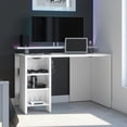 thumbnail image 3 of Bestar Electra 48W Gaming Desk in white, 3 of 7