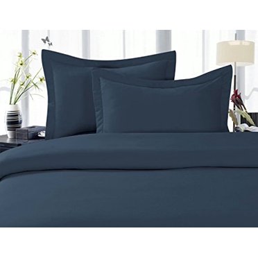 Elegant Comfort Ensemble de Housse de Couette Luxueux 2 Pcs, Qualité Égyptienne, 1500 Fils, Infroissable et Résistant à la Décoloration, Lit Simple/simple