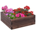 thumbnail image 3 of Costway Square Raised Garden Bed Flower Vegetables Seeds Planter Kit Elevated Box, 3 of 8