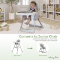 thumbnail image 2 of Dream On Me Portable 2 In 1 Table Talk High Chair |Convertible |Compact High Chair |Light Weight Portable Highchair, 2 of 6