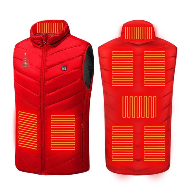 Jackets for Women Fashion - Plus Size Heated Winter Coat with 3 Temperature Modes