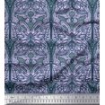 thumbnail image 1 of Soimoi Polyester Crepe Fabric Dot & Artistic Butterfly Fabric Prints by Yard 42 Inch Wide, 1 of 3