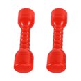 thumbnail image 1 of Miangastore 2pcs Ergonomic Plastic Dumbbells For And Exercise Equipment For Morning Fitness Bright, 1 of 7