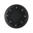 thumbnail image 1 of Vaidha 6 Inch 8 Notes Steel Tongue Drum, Adult's Music Hand Drum Instrument,Clean Clear Ethereals Sounds, 1 of 2