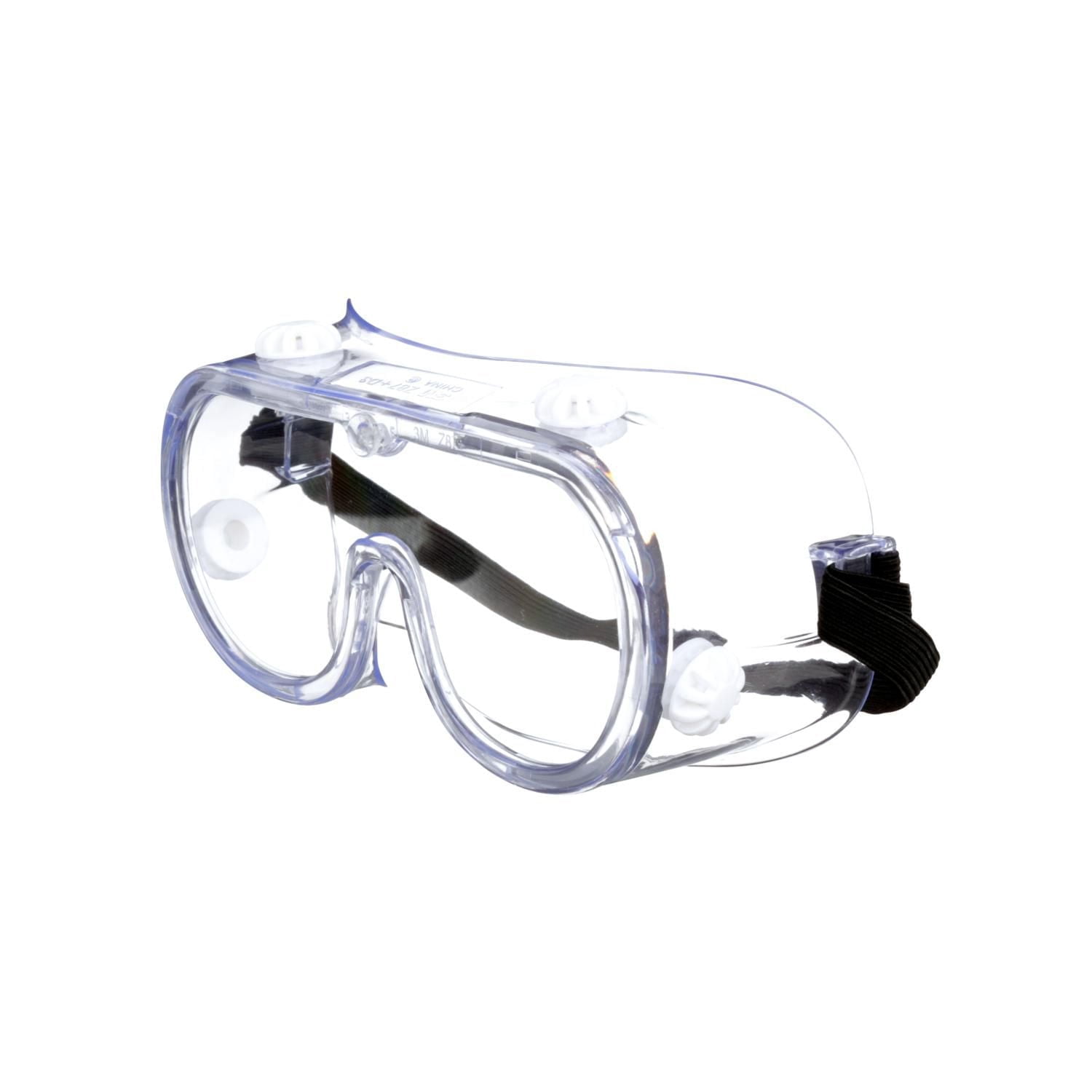 Lunettes à coque 93506H1-DC 3M(MC), verres résistant aux éclaboussures de produits chimiques et aux chocs, verres transparents
