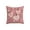 C, variant on Valentine's Day Pillowcase with Linen Print for Sofa and Bed Soft Fabric, Moisture Absorbent, Invisible Zipper, Holiday Gift for Couples Home Decor