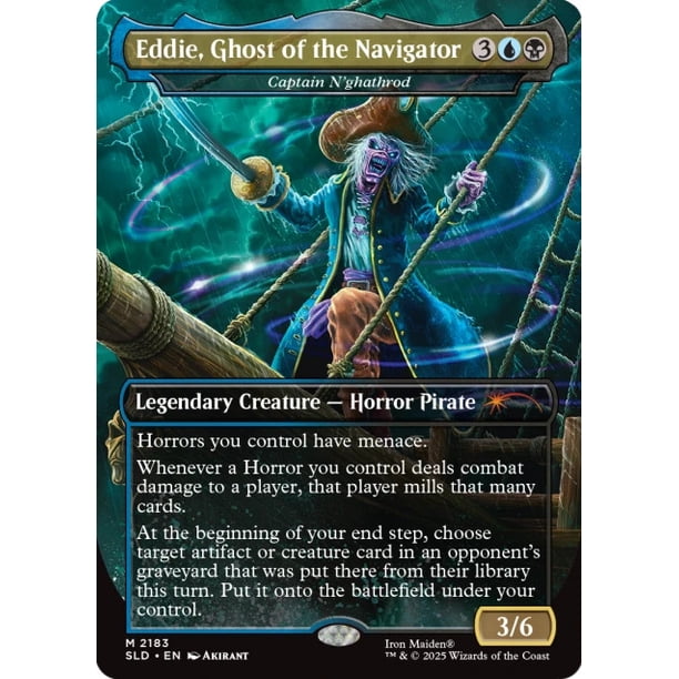 Magic the Gathering Secret Lair x Iron Maiden: Eddie Unchained