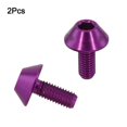 thumbnail image 2 of 1 Paire de Vis de Cage de Bouteille de Vélo en Acier Inoxydable M5*12 Support de Pompe à Air Coloré Vis Fixes, 2 of 12
