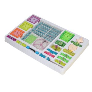Electronics Building Block Kit,Circuit Building Kit Builder Circuit Builder Kids Circuit Board Building Kit Top Tier Quality