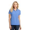 thumbnail image 1 of Port Authority ®  Ladies Core Classic Pique Polo. L100 L Carolina Blue, 1 of 5