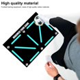 thumbnail image 4 of LINMOUA Football Footstep Training Mat，Dribble Silent Auxiliary Props，Soccer Trainer， Wear Resistant Dribble Control Soccer Training Aid Mat， Auxiliary Prop, 4 of 7