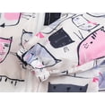 thumbnail image 3 of Toddler Girls Winter Coat Cute Animal Printed Solid Color Lightweight Jacket Windproof Puffer Jacket Toddler Fall Spring Jacket 12-18 Months Kids Clothes, 3 of 3