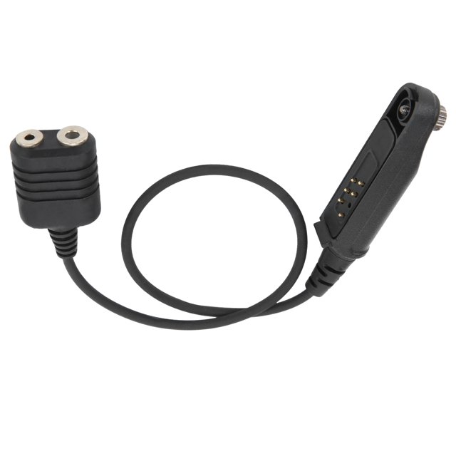 LYUMO BF‑9700 UV‑9R Audio Adapter Cable For /HYT/TYT/5R , Talkies Adapter For , Talkies Headset Adapter Cable