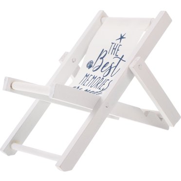 Miniature Beach Chair Folding Chair Decor Nautical Style Beach Chair Prop Photo Prop