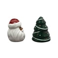 thumbnail image 3 of Holiday Time Cranberry Spice Kids Collection Santa & Tree Salt and Pepper Shaker, 3 of 6