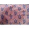 thumbnail image 4 of oneOone Cotton Silk Fabric Turtle Block Printed Craft Fabric BTY 42 Inch Wide, 4 of 4