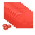 thumbnail image 1 of 100pcs Foil Candy Wrappers, 6 x 6 Inch Chocolate Bar Wrappers, Aluminum Foil Paper, Red, 1 of 6