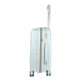 thumbnail image 2 of TRAVLR 100% PP Break Resistant Lightweight Expandable 24" Checkin Luggage Trolley- Blue., 2 of 5