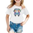 thumbnail image 4 of TZEWGL Tees For Child Cartoon Printed Round Neck Short Petal Sleeved Clothing For Infnants size 10-11T, 4 of 4