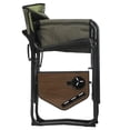 thumbnail image 3 of Timber Ridge D Frame Director’s Chair, 2-pack, Green, 3 of 8