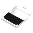 thumbnail image 1 of Business Card Holder, Durable Easy To Carry Convenient Business Card Case Wear-resistant  For Banquets For Father's Day For Mother's Day For Birthdays White 701#, 1 of 8