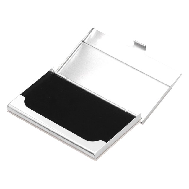 Business Card Holder, Durable Easy To Carry Convenient Business Card Case Wear-resistant For Banquets For Father's Day For Mother's Day For Birthdays White 701#