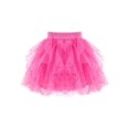thumbnail image 1 of Jupe Fille Rose à Pois Tutu Scintillant Tulle de Fête 6 Ans, 1 of 5