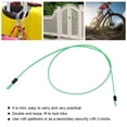thumbnail image 3 of Bike Lock Cable, 100cm Stainless Steel Bicycle Lock Wire, Security  Cable Professional Bicycle Scooter Lock For U Lock, , Disc Lock 2mm Thick, 3 of 8