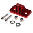 thumbnail image 4 of ZheElen Premium Aluminum Alloy Tripod Adapter Mount Base for Hero6/5/4/3 Camera Red Style A 1Set, 4 of 6