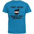 thumbnail image 1 of Fart Ninja T-Shirt pour Adulte Bleu Saphir, 1 of 1