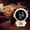 Gold, variant on TopLLC Astronaut Cub Electronic Alarm Clock Featuring Adjustable Night Mode And Real-Time Indoor Temperature Monitoring For Added Convenience And Comfort Alarm clock
