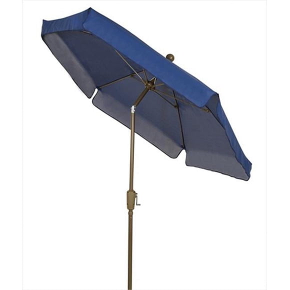 Fiberbuilt Home 7Gcrcb-T-Navy Blu Garden Umbrella 7.5 Ft - Navy Blue