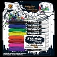 thumbnail image 1 of Sharpie Stained Fabric Markers, Brush Tip, Assorted Colours, 1 of 6