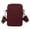 Red, variant on yulier Crossbody Bag for Women, Ladies Casual Shoulder Bag Cell Phone Purse, Lightweight Shoulder Wallet Handbag with Adjustable Strap